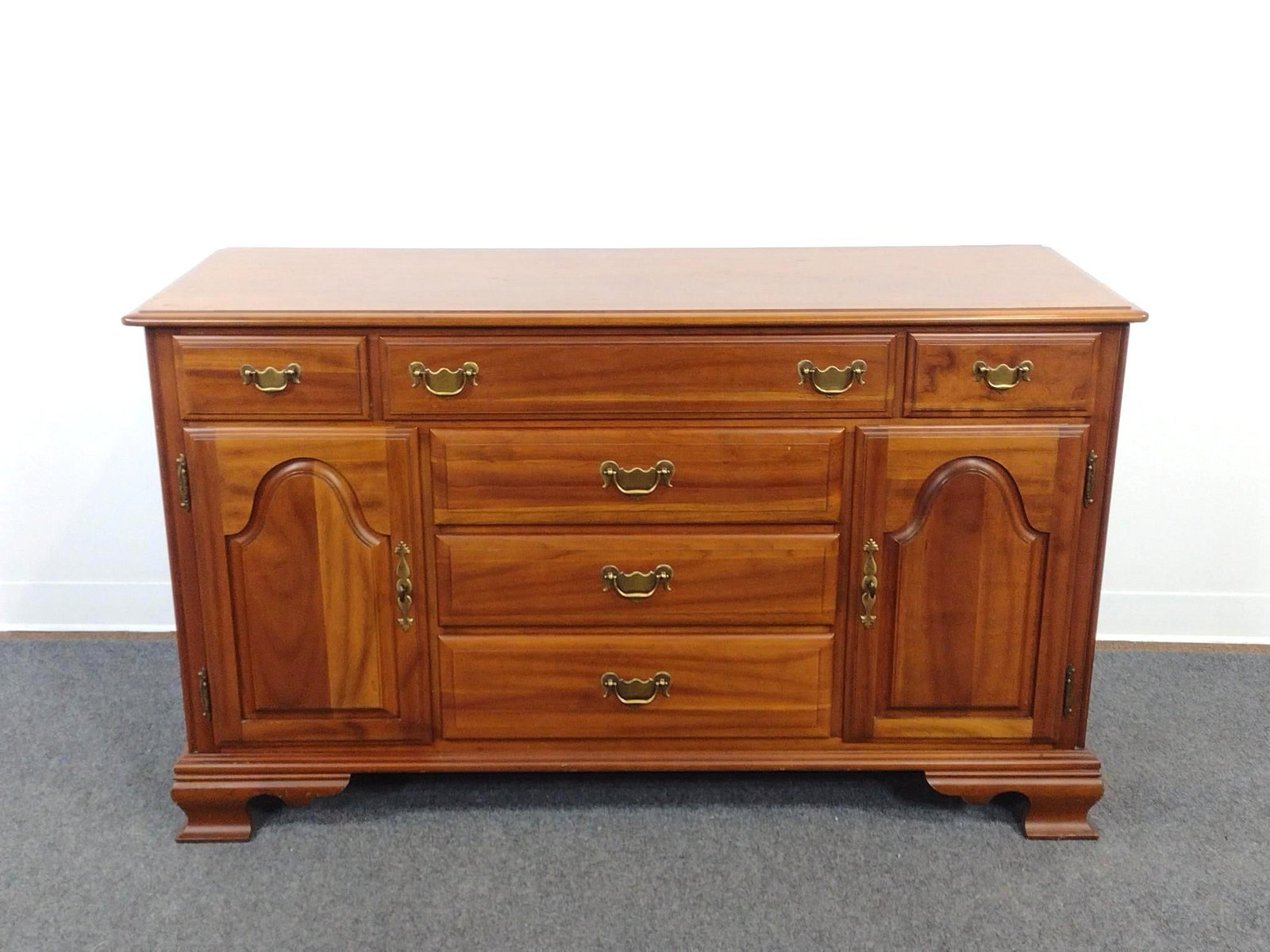 Drew Server: 54" wide X 19" deep X 32" high. 