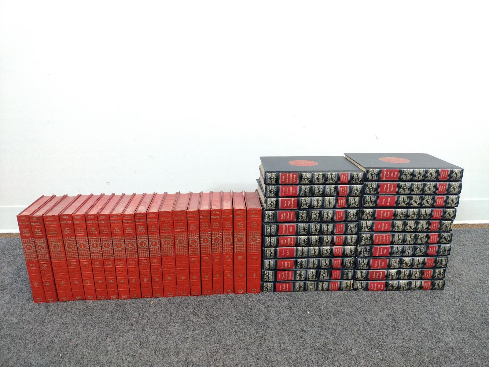 20 Vol. of "Nobel Prize Library" & 19 Vol. of "Digest of World Literature" (1 of 8)