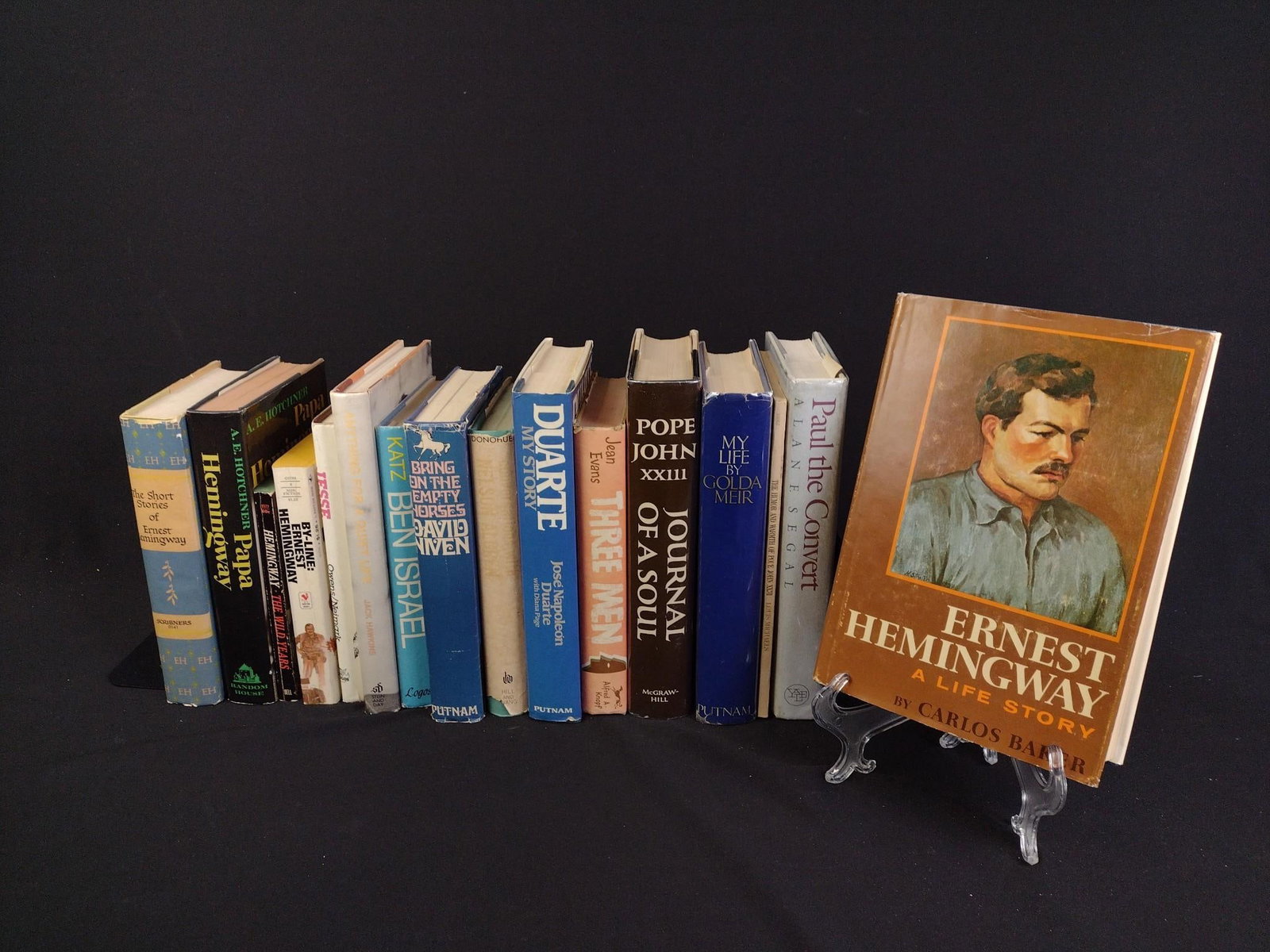 15 Biographies & Autobiographies Incl. Ernest Hemingway (1 of 5)