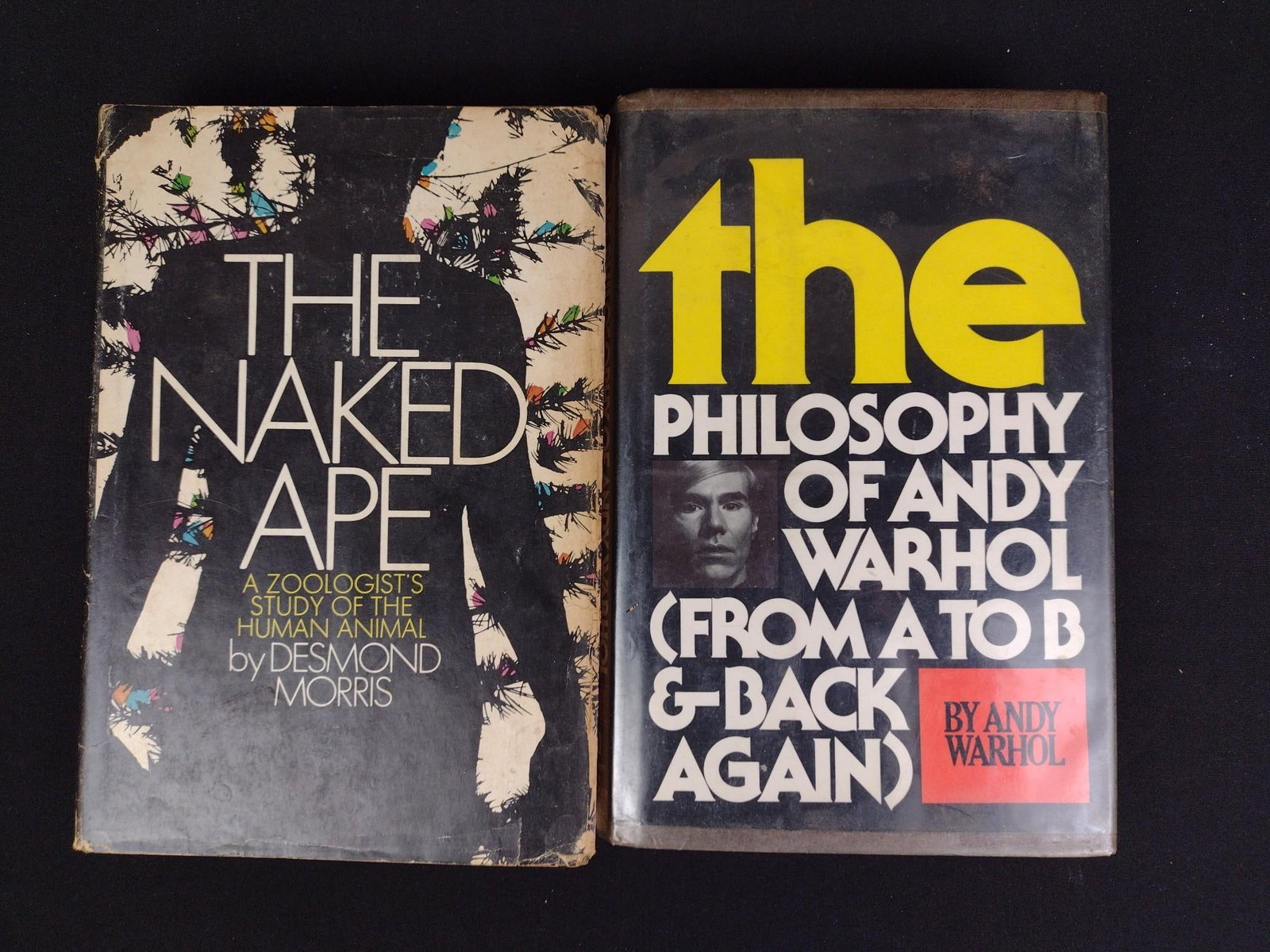 2 Stated First Editions "The Philosophy of Andy Warhol" & "The Naked Ape" (1 of 4)