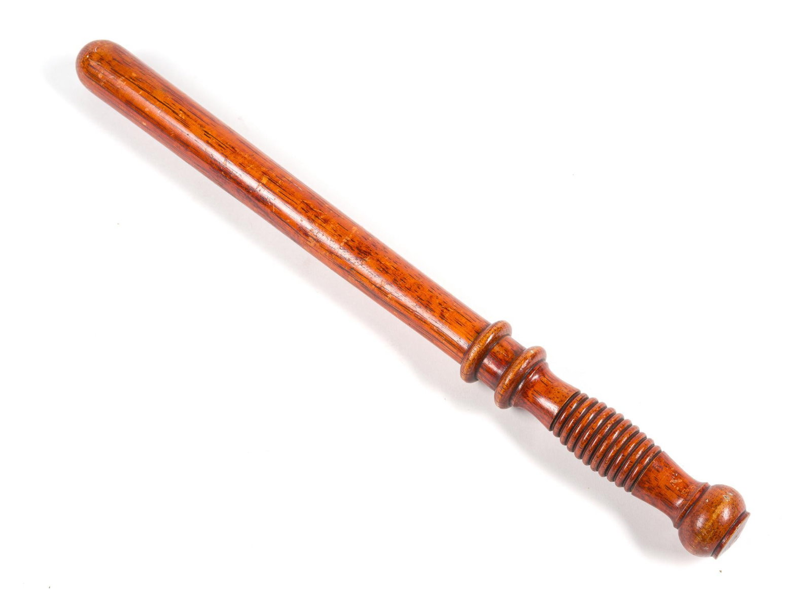 Vintage Wooden Police Baton: Also known as a night stick. Measures 18" in length. 