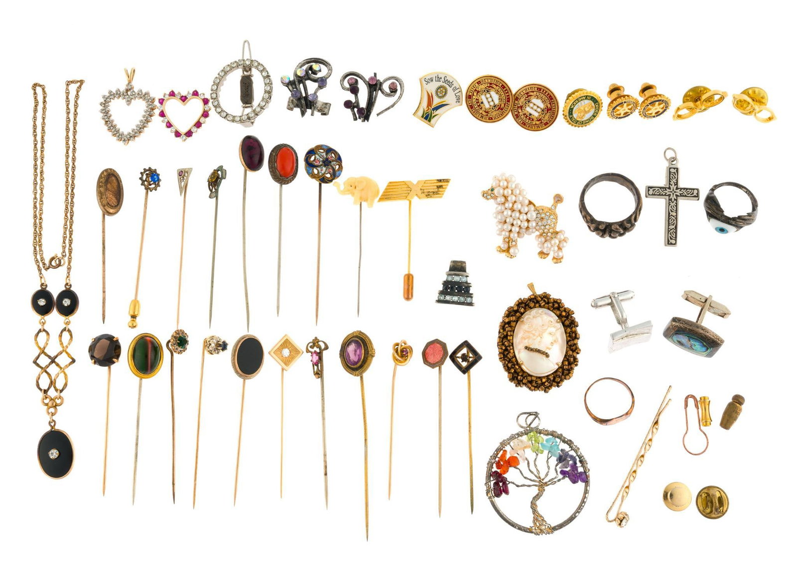 Vintage and Antique Jewelry Incl. Gold (1 of 7)