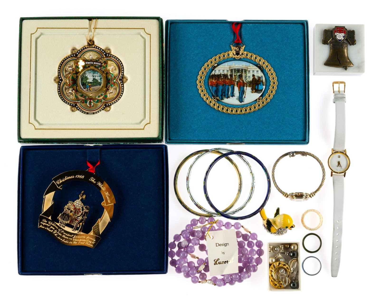 Vintage and Costume Jewelry, Ornaments (1 of 6)