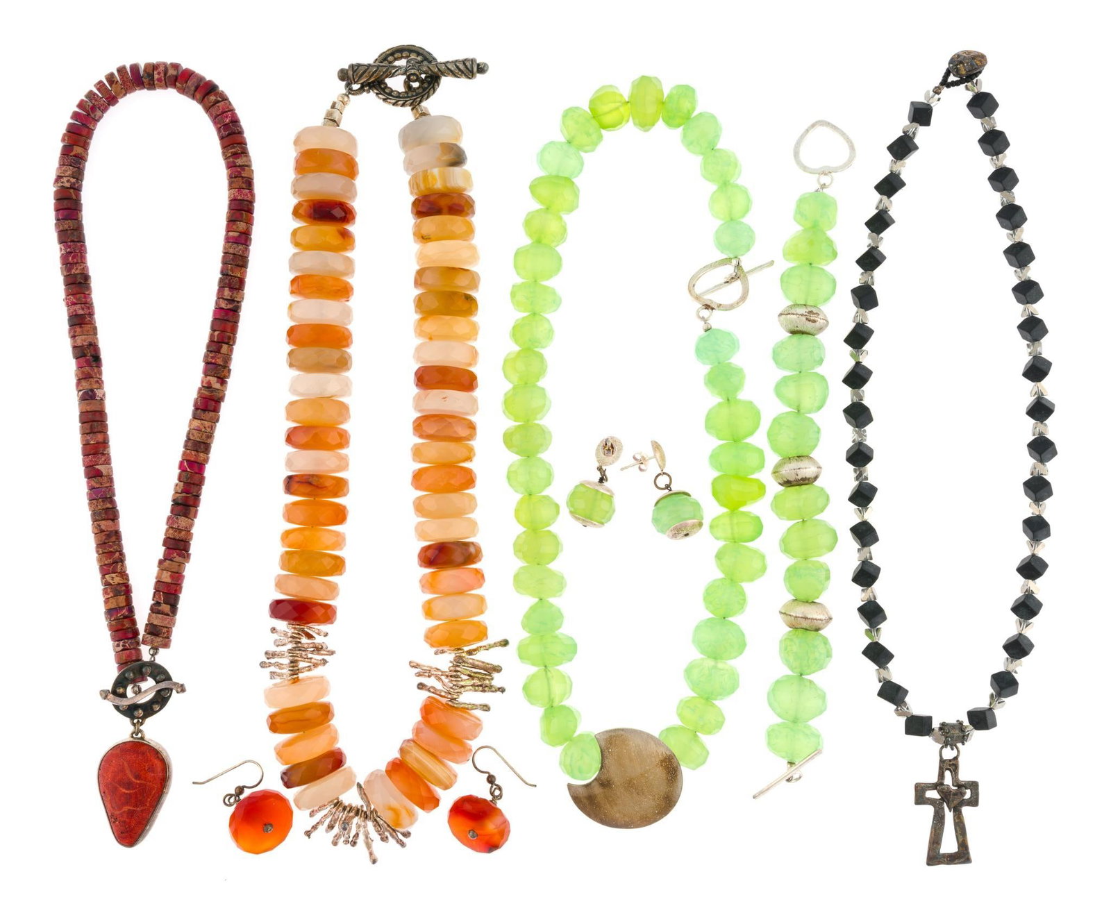 Beaded Blessings Gemstone Necklaces, Bracelets, and Earrings (1 of 3)