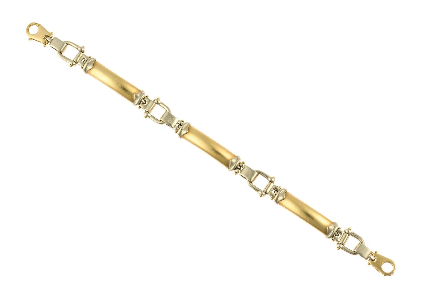 14K Gold Link Bracelet (1 of 2)