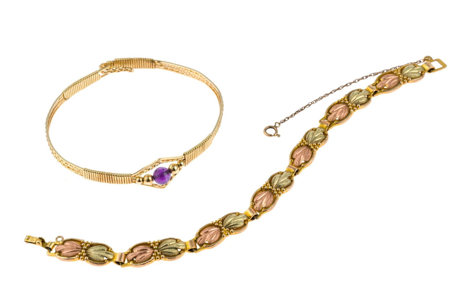Two 10K Gold Bracelets (1 of 4)