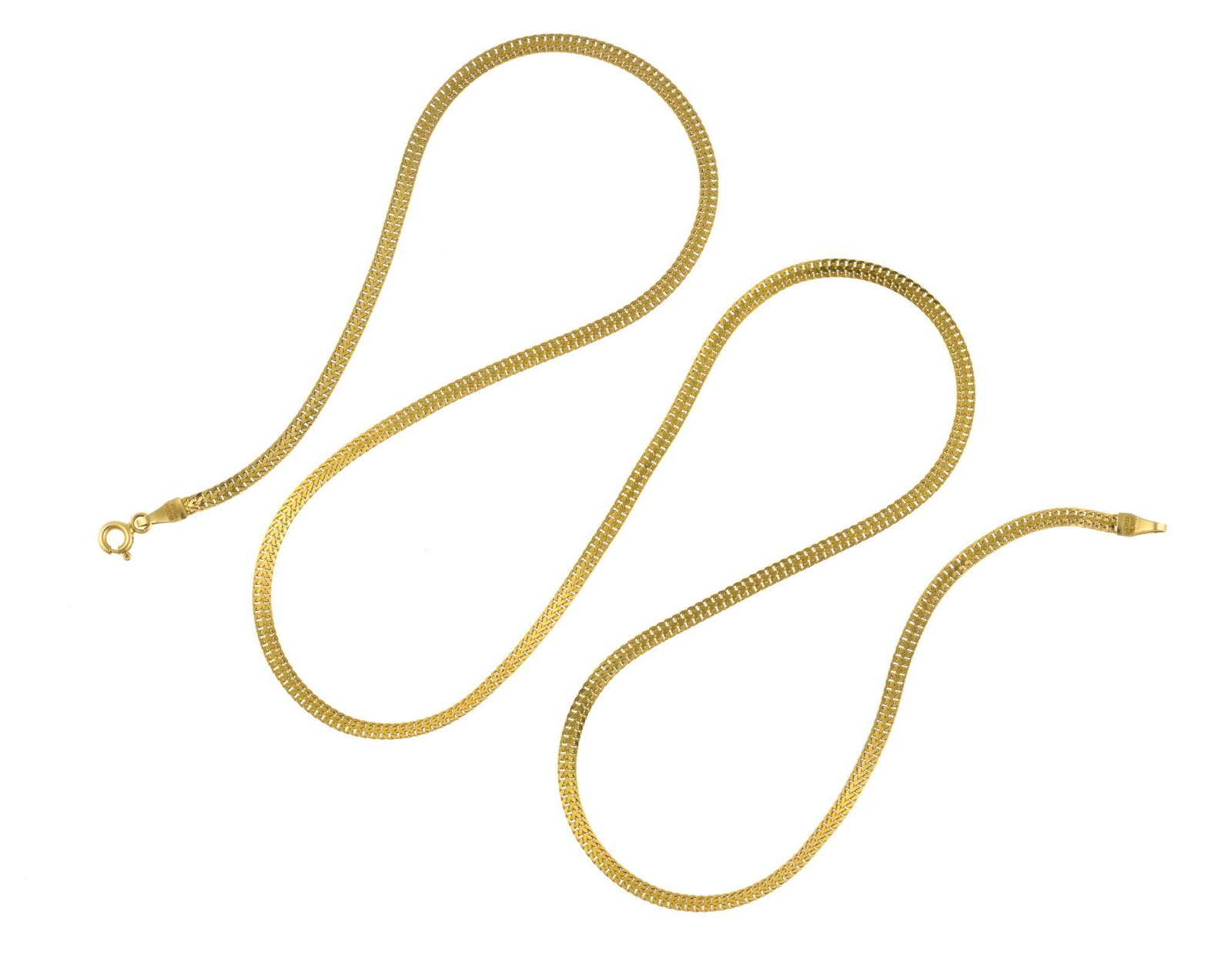 18K Gold Chain Necklace (1 of 3)