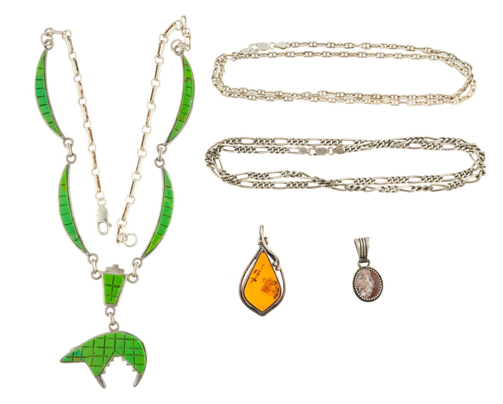 Sterling Silver Chain Necklaces and Pendants (1 of 4)