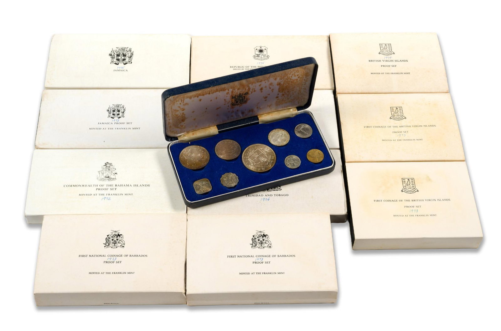Twelve World Proof Sets Caribbean (1 of 11)