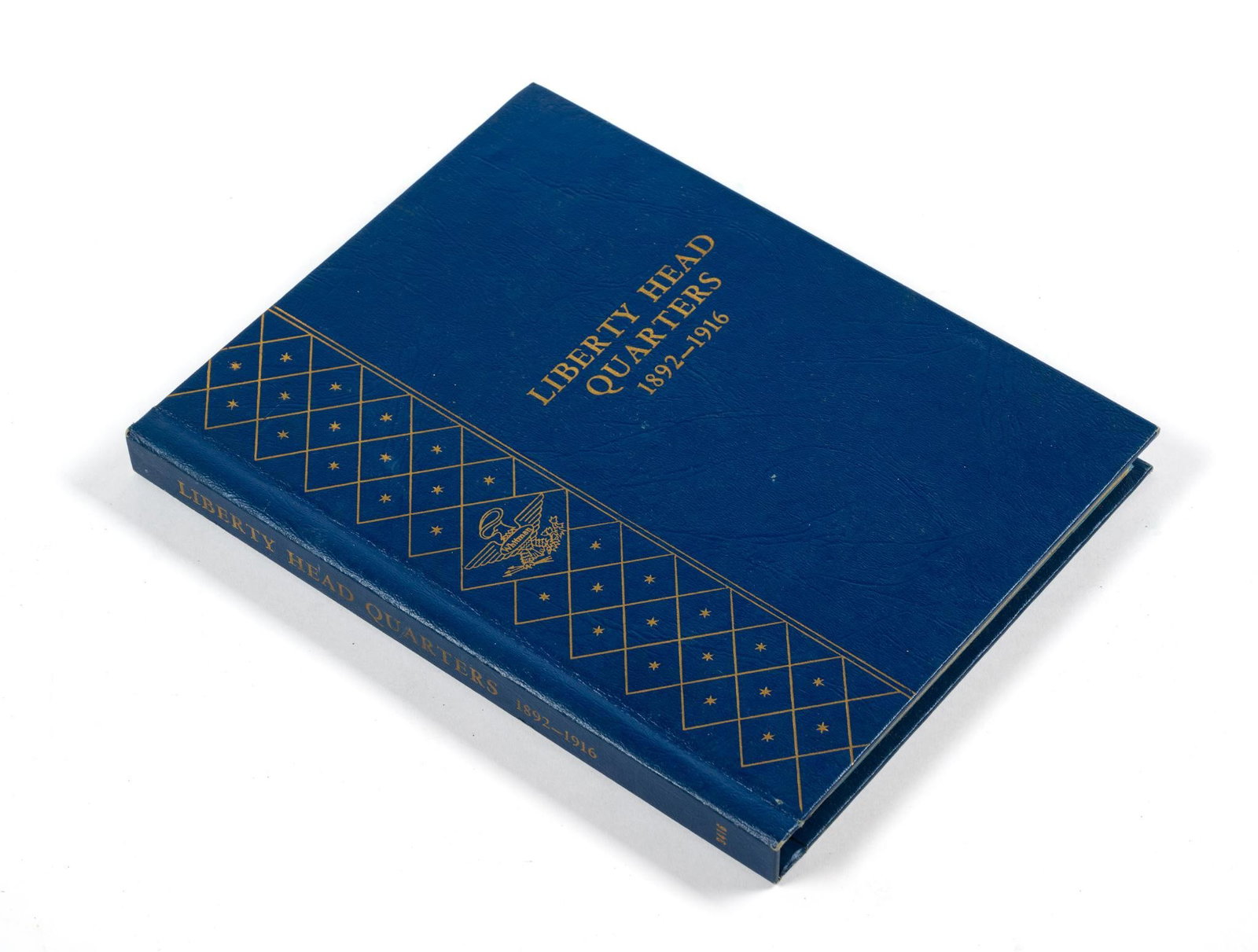 Partial Barber Silver Quarters Book: The book contains 35 coins with typical wear.
