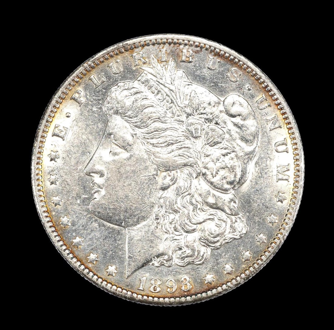 1893-O New Orleans Mint Silver Morgan Dollar (1 of 2)