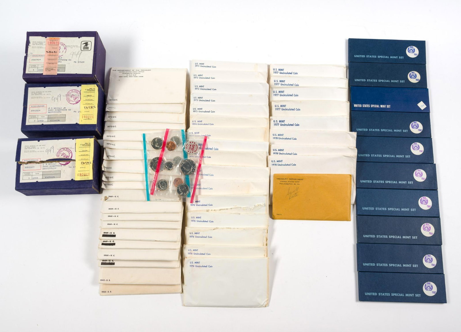 Seventy Mint Sets (1 of 4)