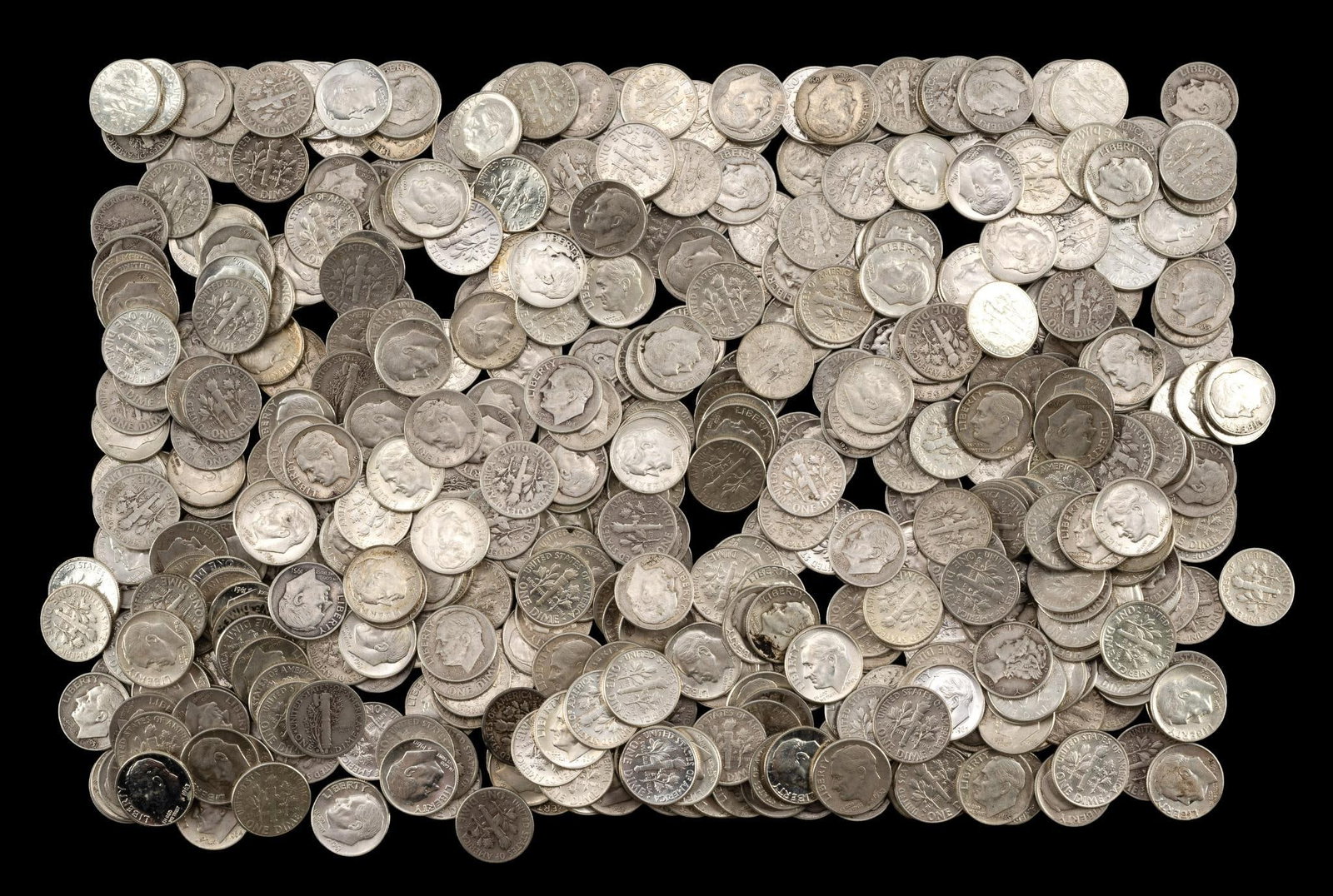 Five Hundred Silver Dimes (1 of 1)