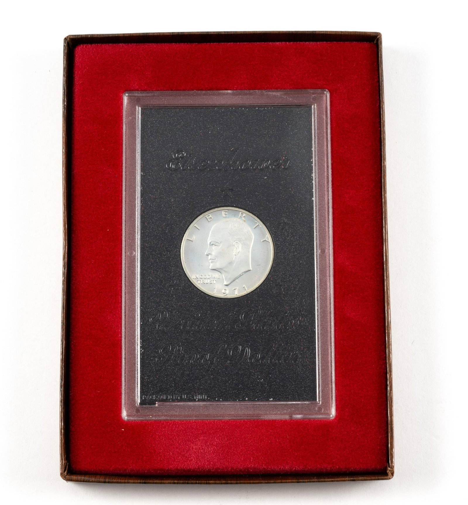 Five Silver Eisenhower Dollars - 2