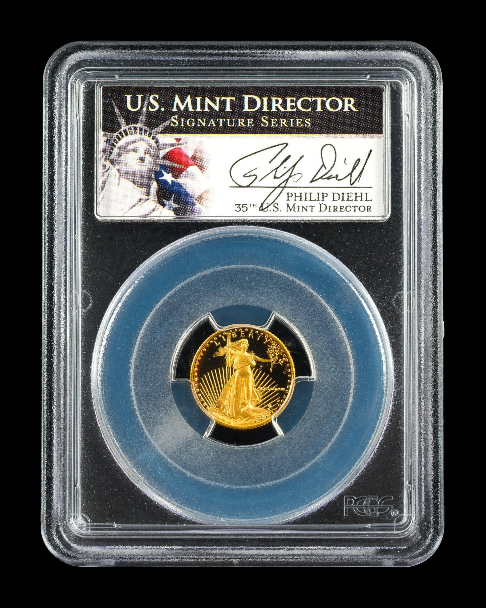 1988 Five Dollar Gold PCGS: 1988-P PCGS PR69DCAM Gold Eagle $5.
