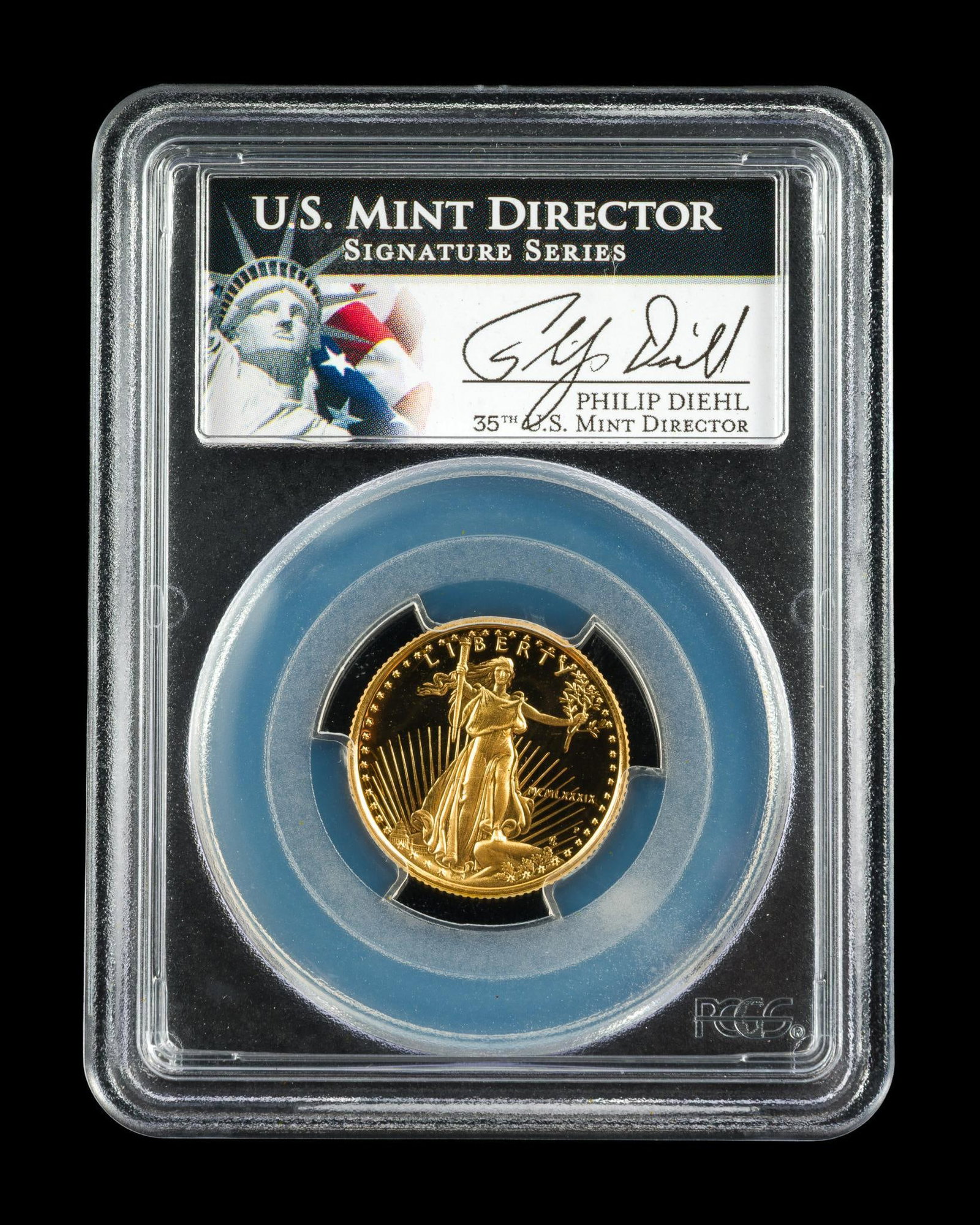 1989 Ten Dollar Gold PCGS: 1989-P PCGS PR69DCAM Gold Eagle $10.
