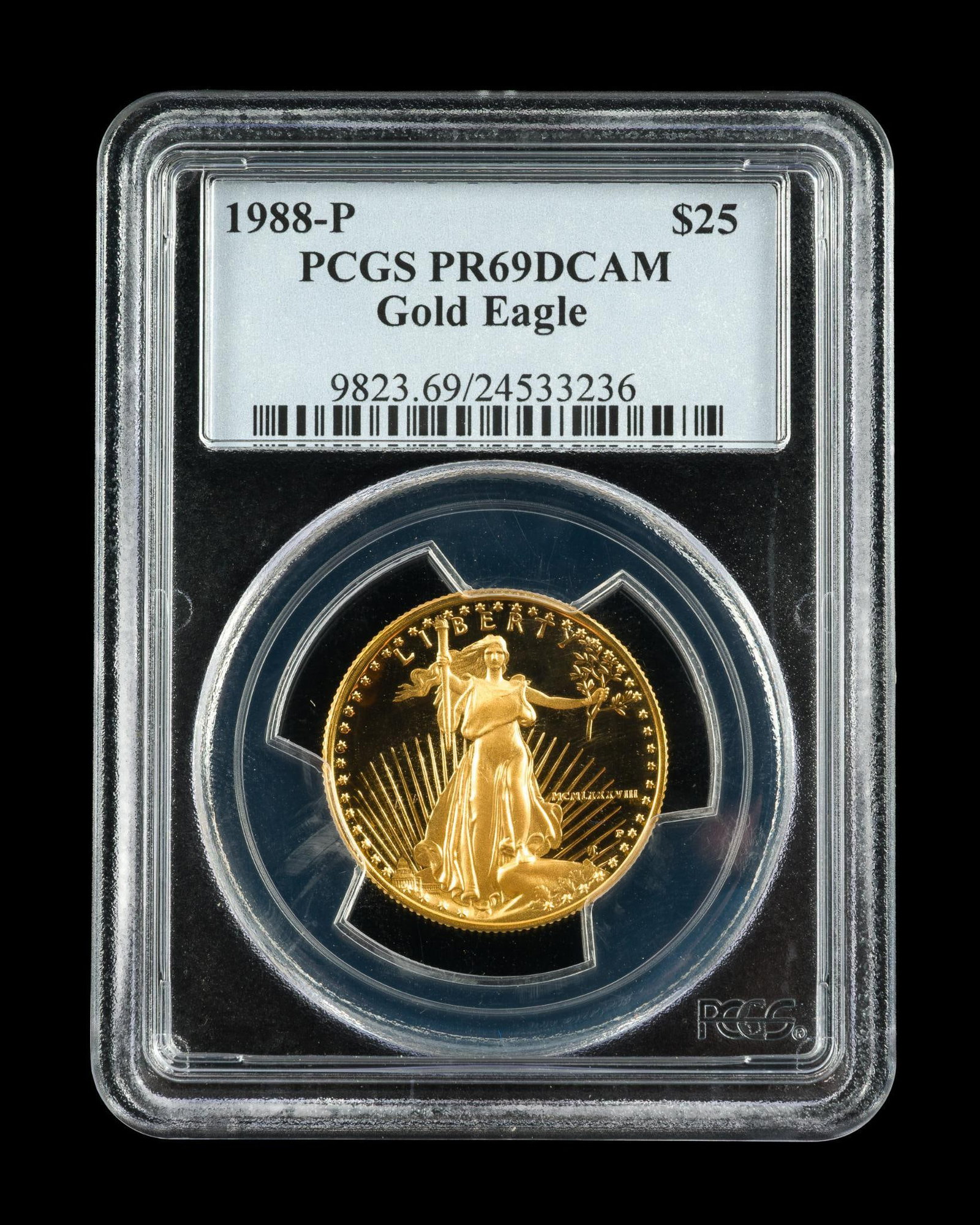 1988 Twenty Five Dollar Gold PCGS (1 of 2)