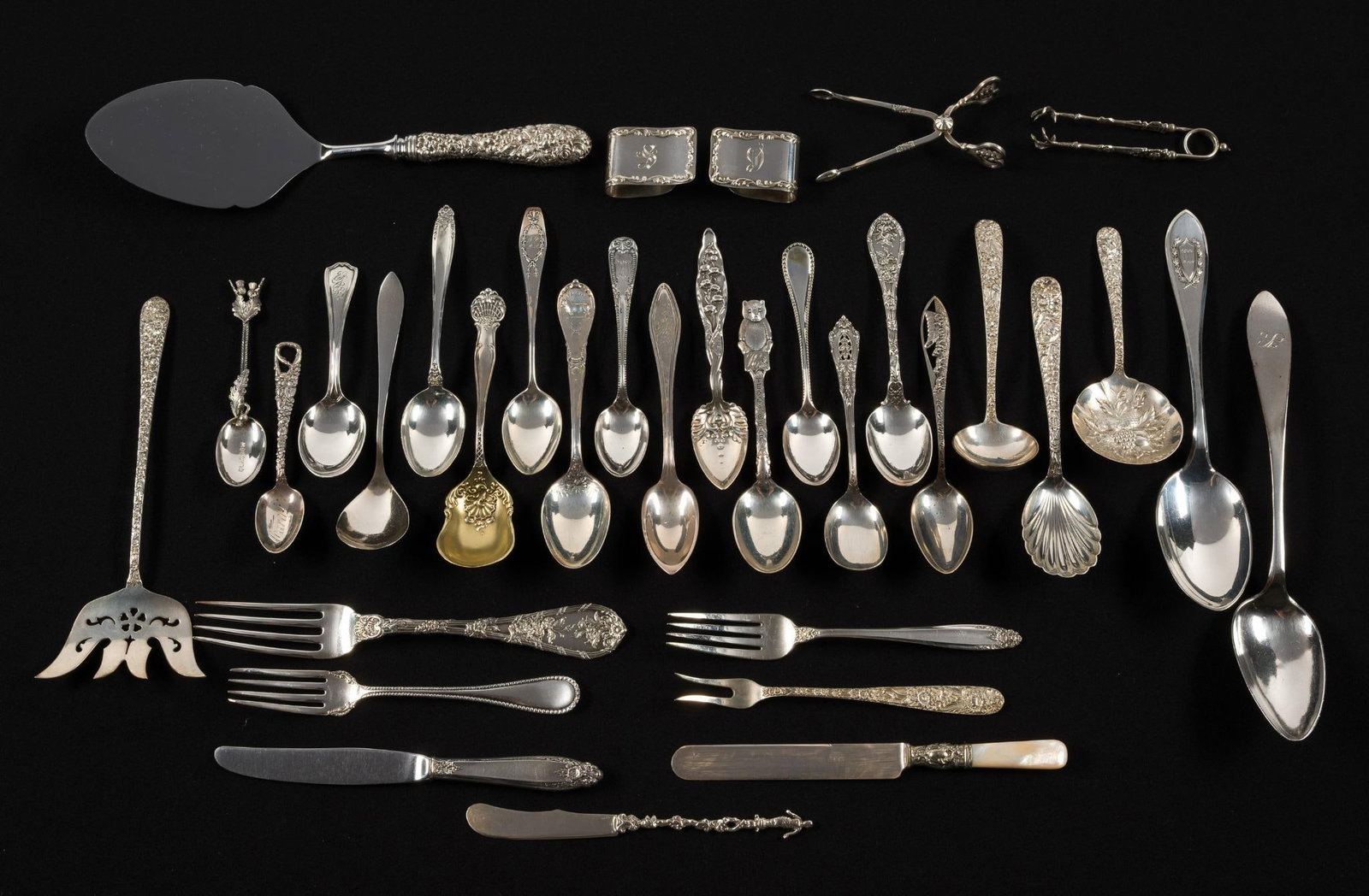 Sterling Silver Flatware and Serving Incl. Stieff (1 of 4)