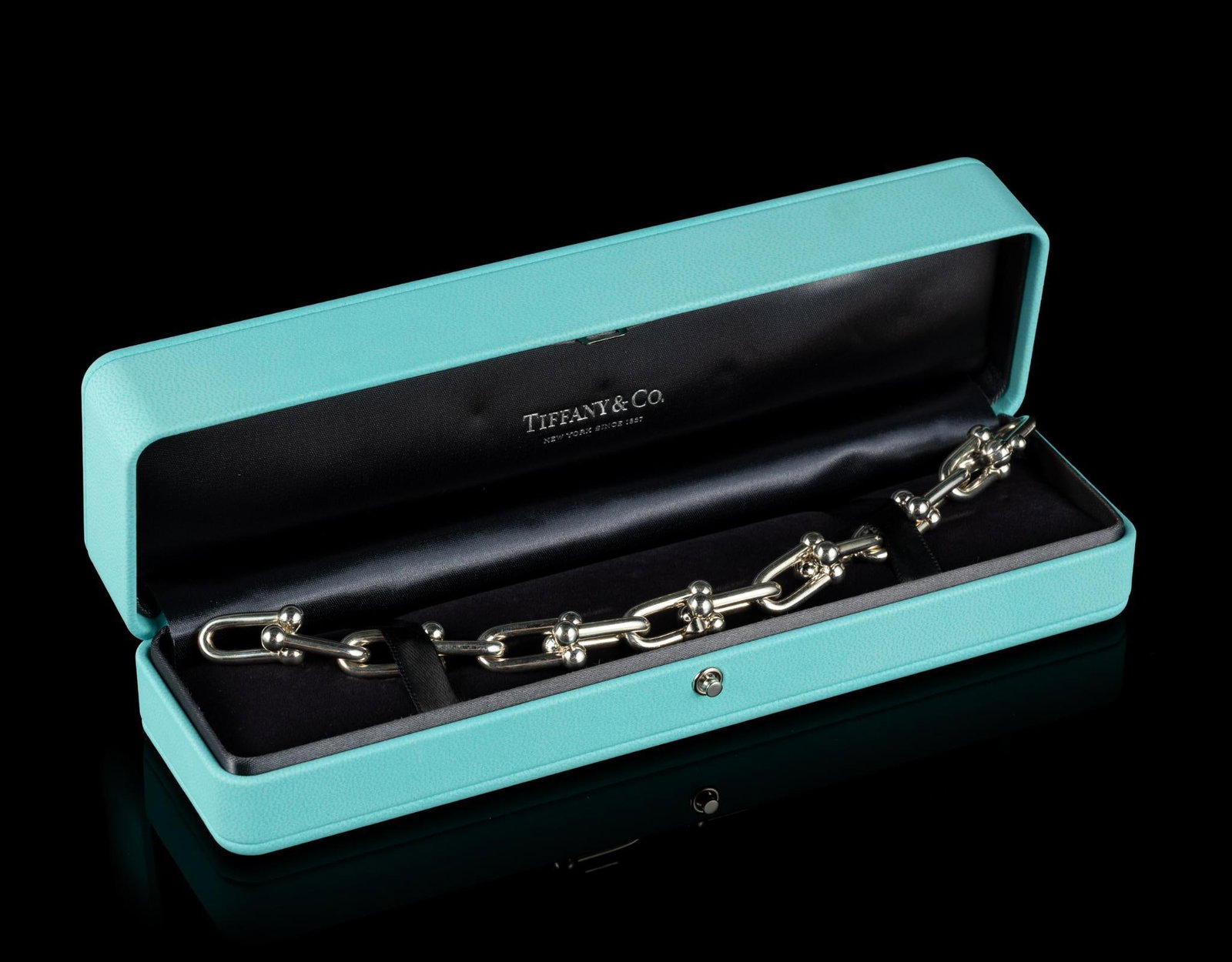 Tiffany HardWear Collection Large Link Sterling Silver Chain Bracelet (1 of 5)