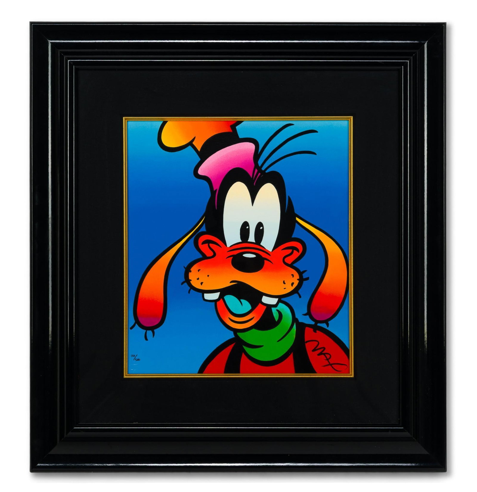 Peter Max Serigraph - Goofy - 2
