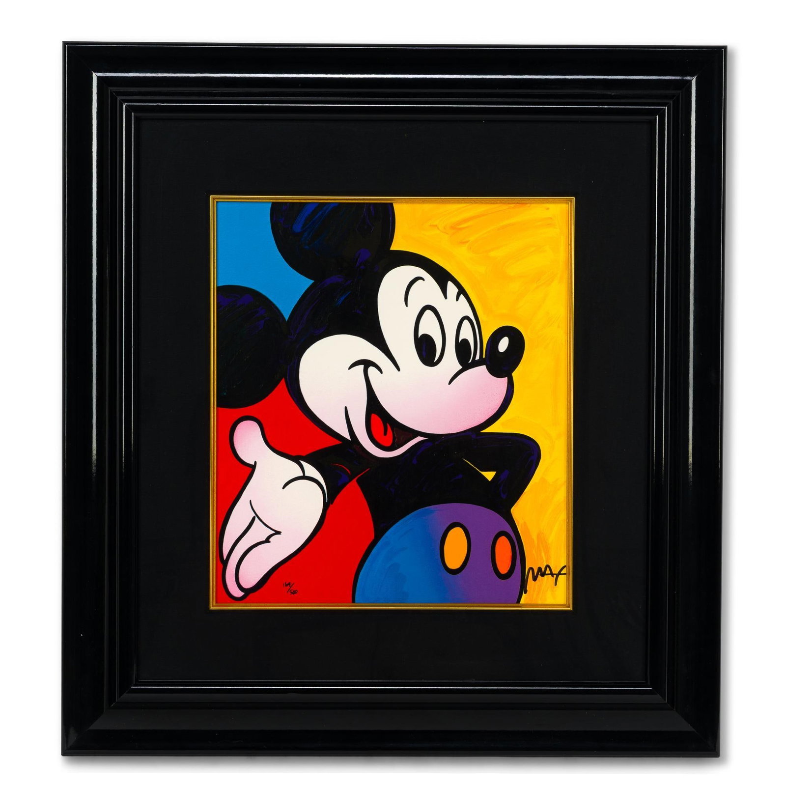 Peter Max Serigraph - Mickey Mouse - 2