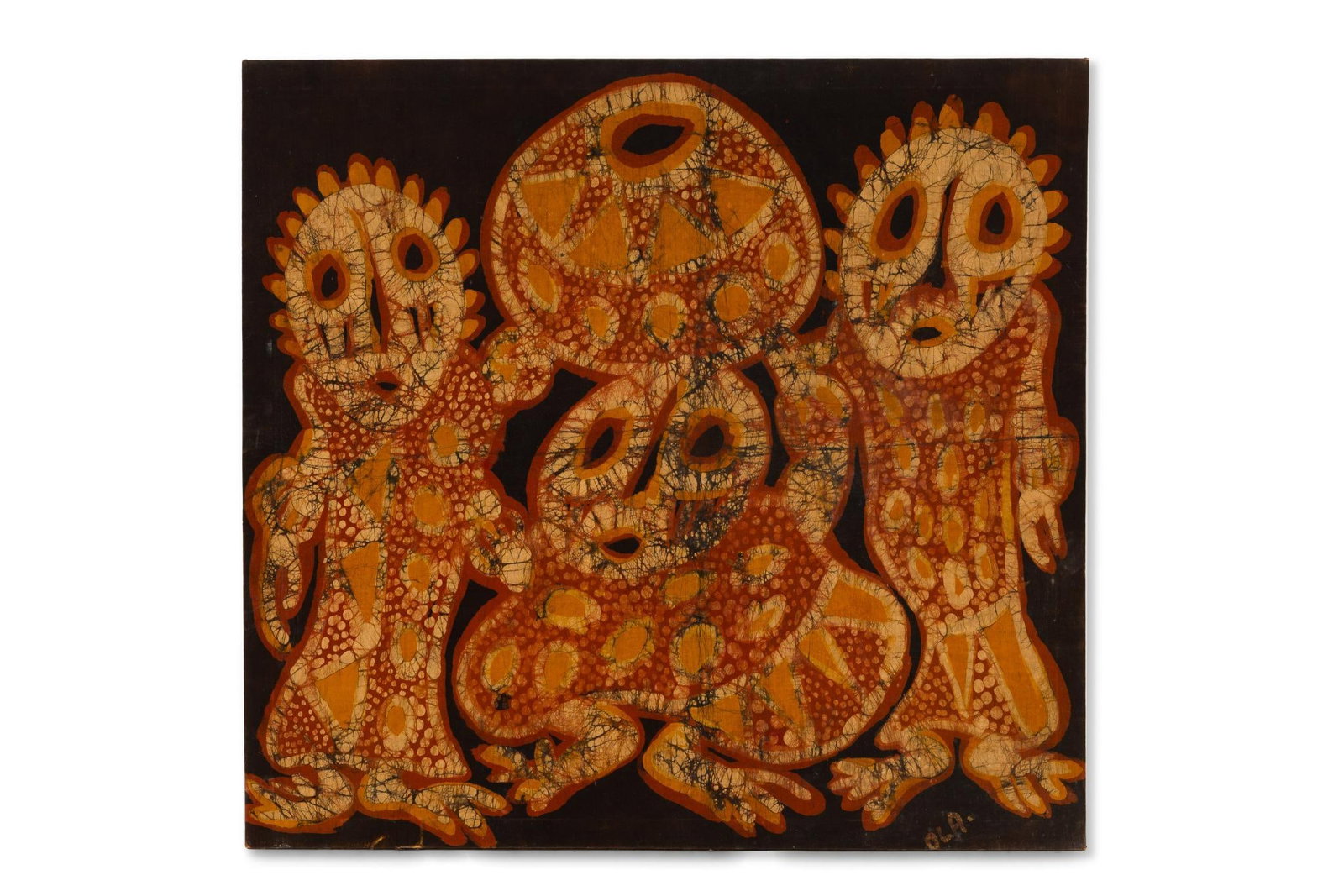 Nigerian Batik Ola of The Oshogbo School (1 of 3)