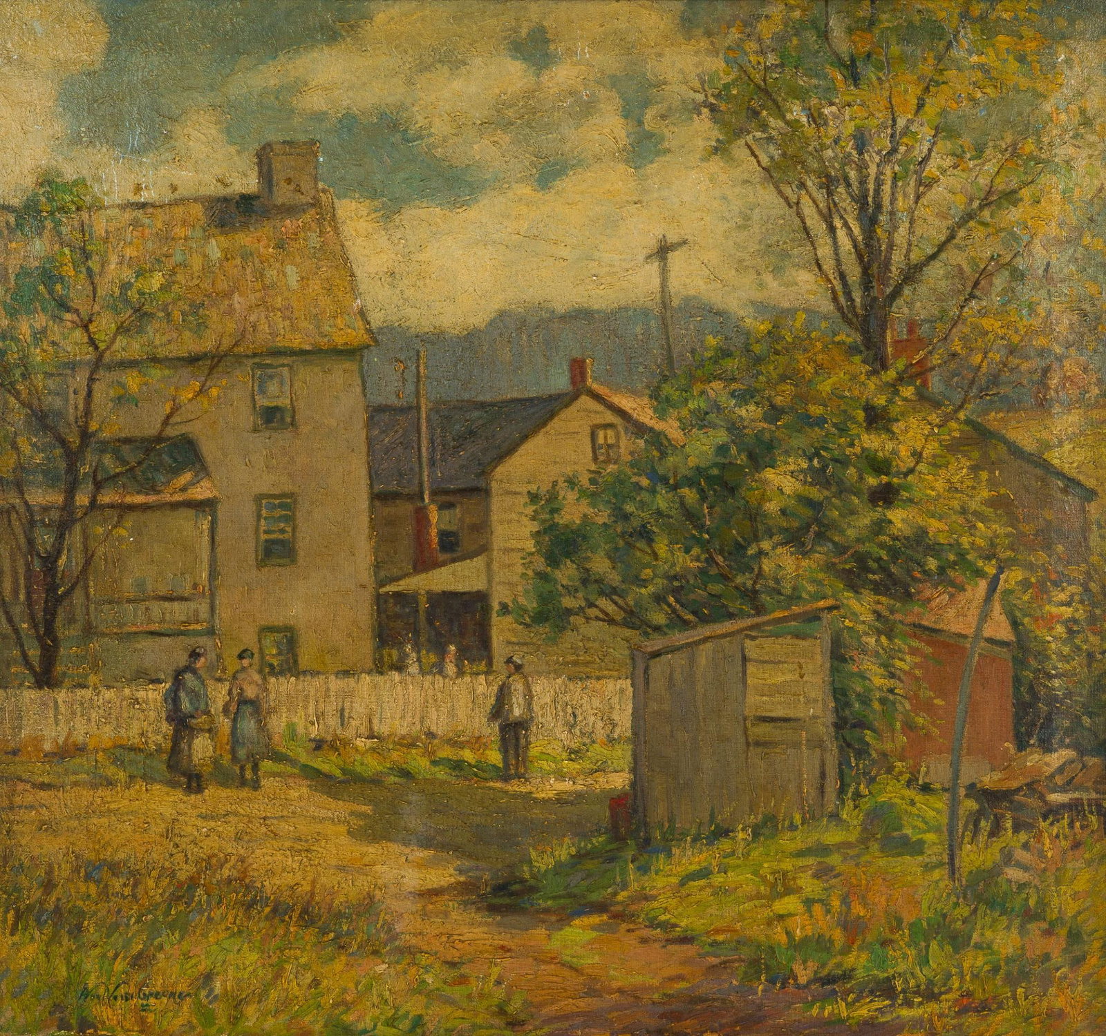 Albert Van Nesse Greene Painting (1 of 5)