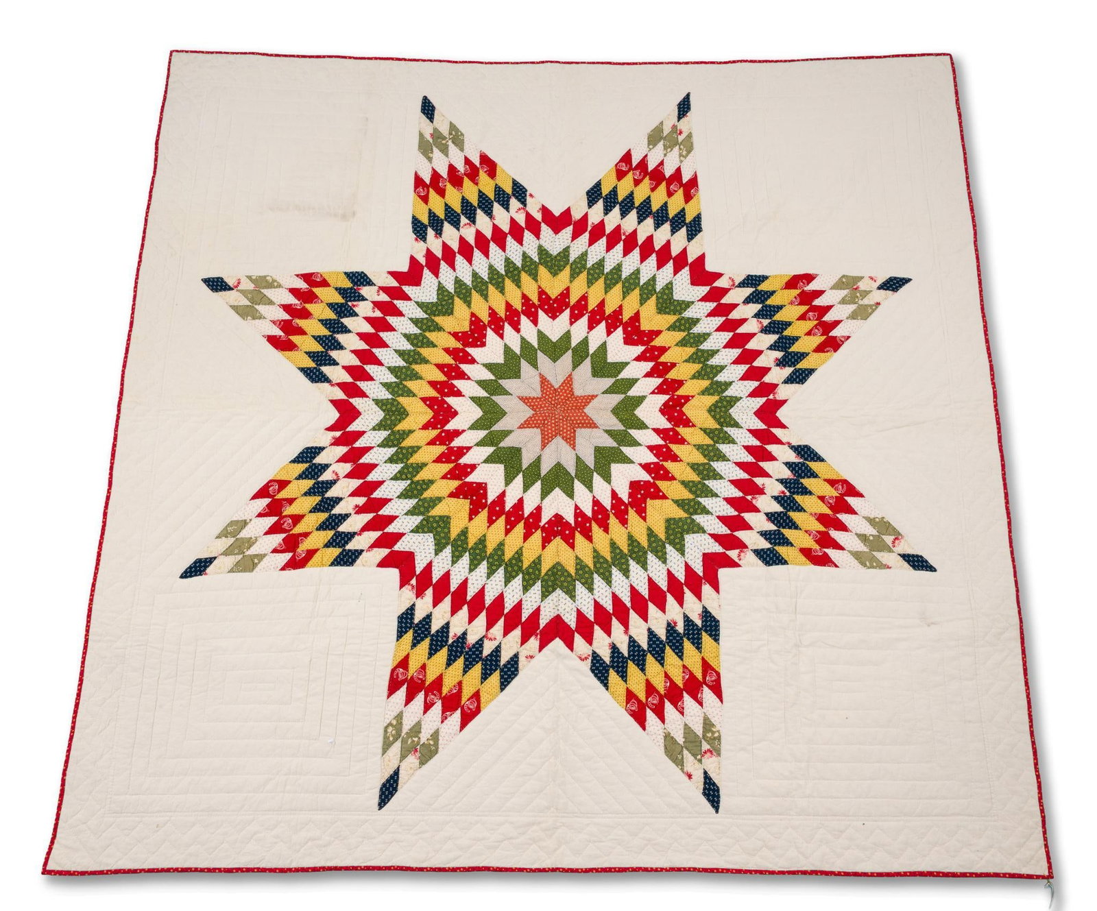 Philadelphia, PA 20th C Lone Star Quilt (1 of 5)