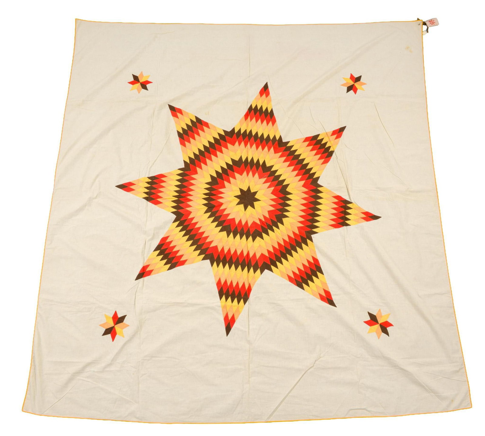 1920s Lone Star Summer Quilt (1 of 5)