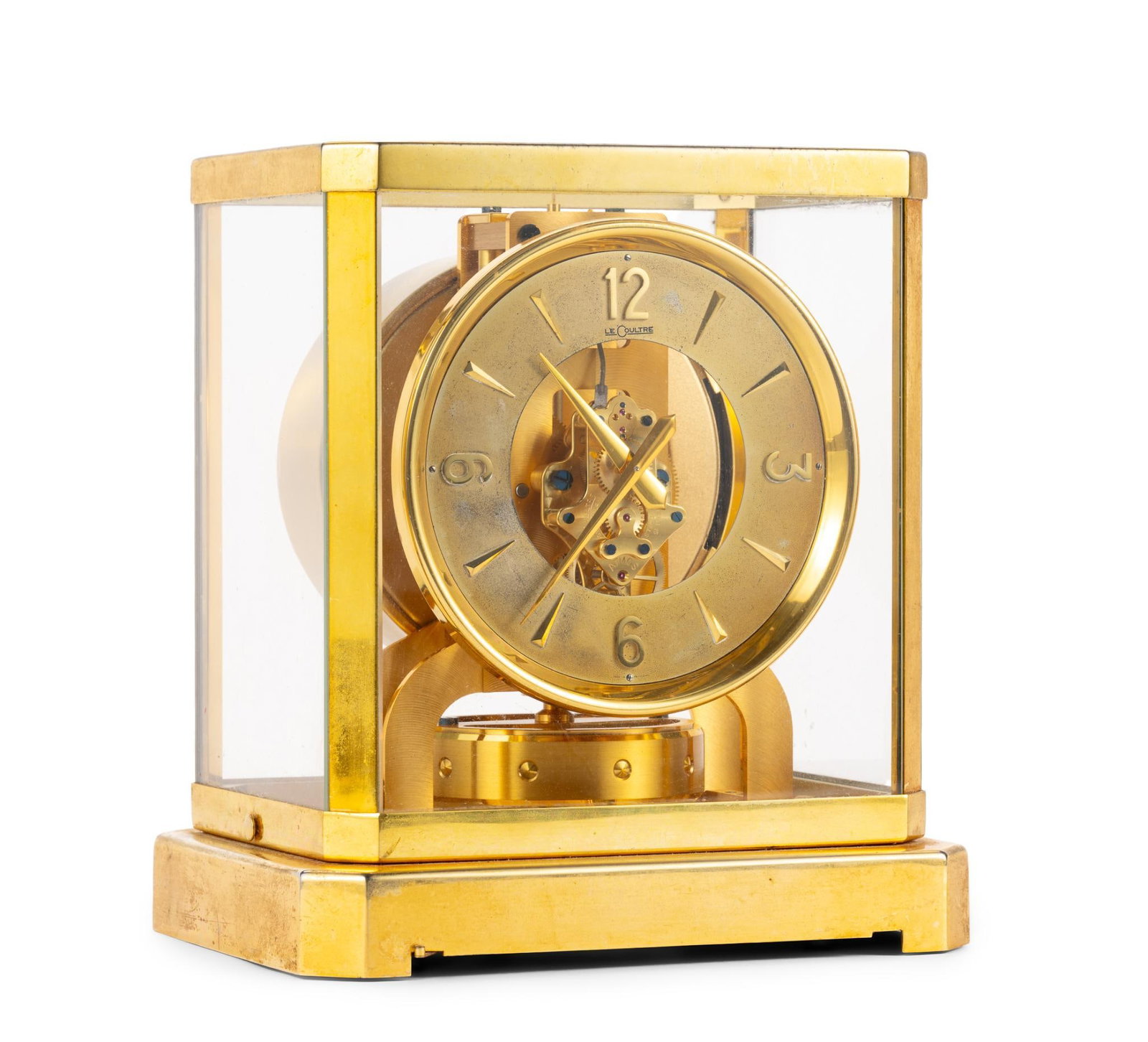 Jaeger-LeCoultre Atmos Brass and Glass Mantel Clock (1 of 8)