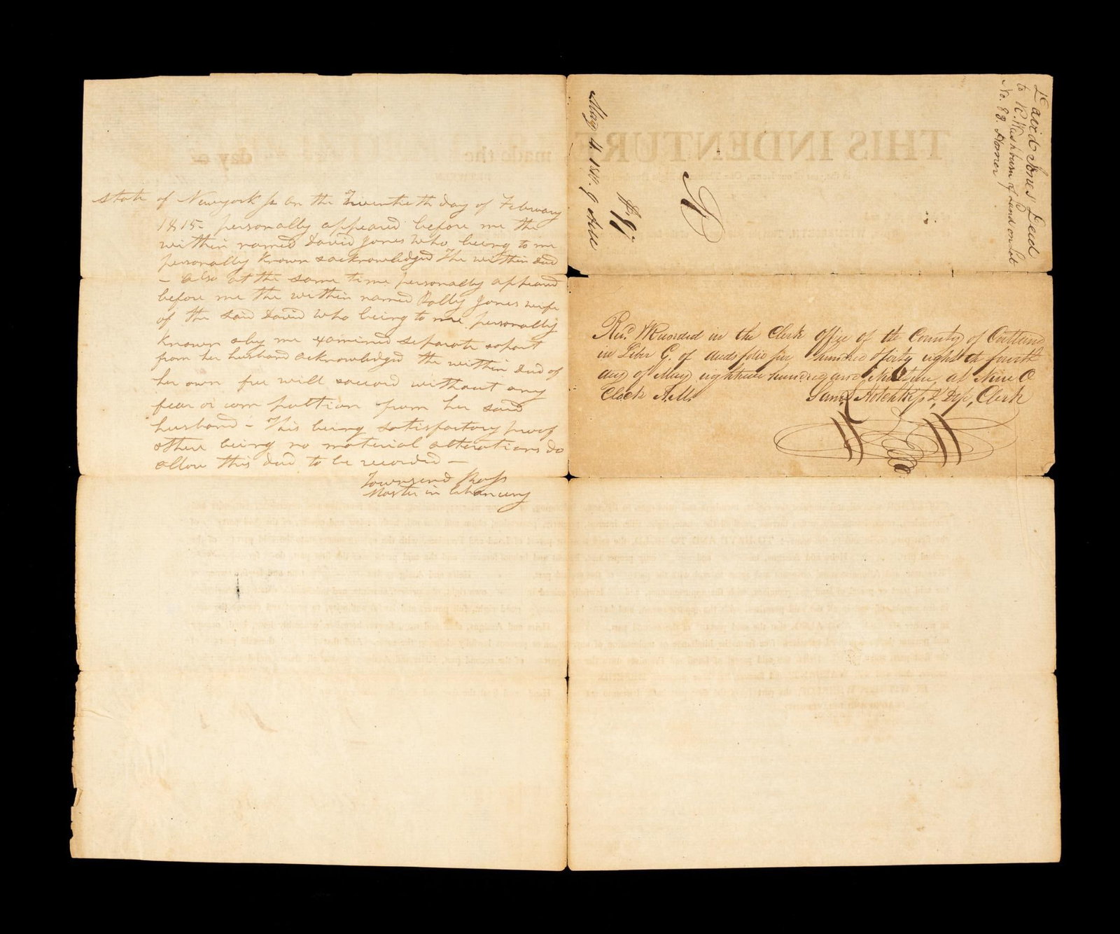 1814 Indenture Document - 3