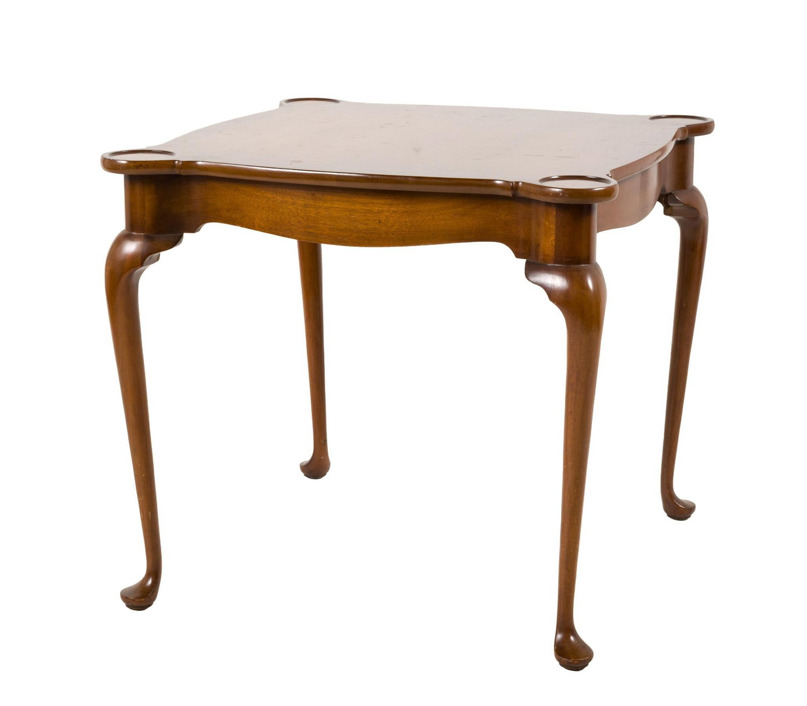 Biggs Queen Anne Style Card Table (1 of 5)