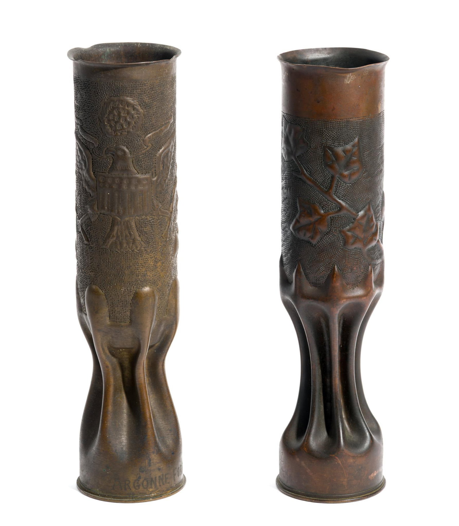 2 Trench Art Shells (1 of 7)
