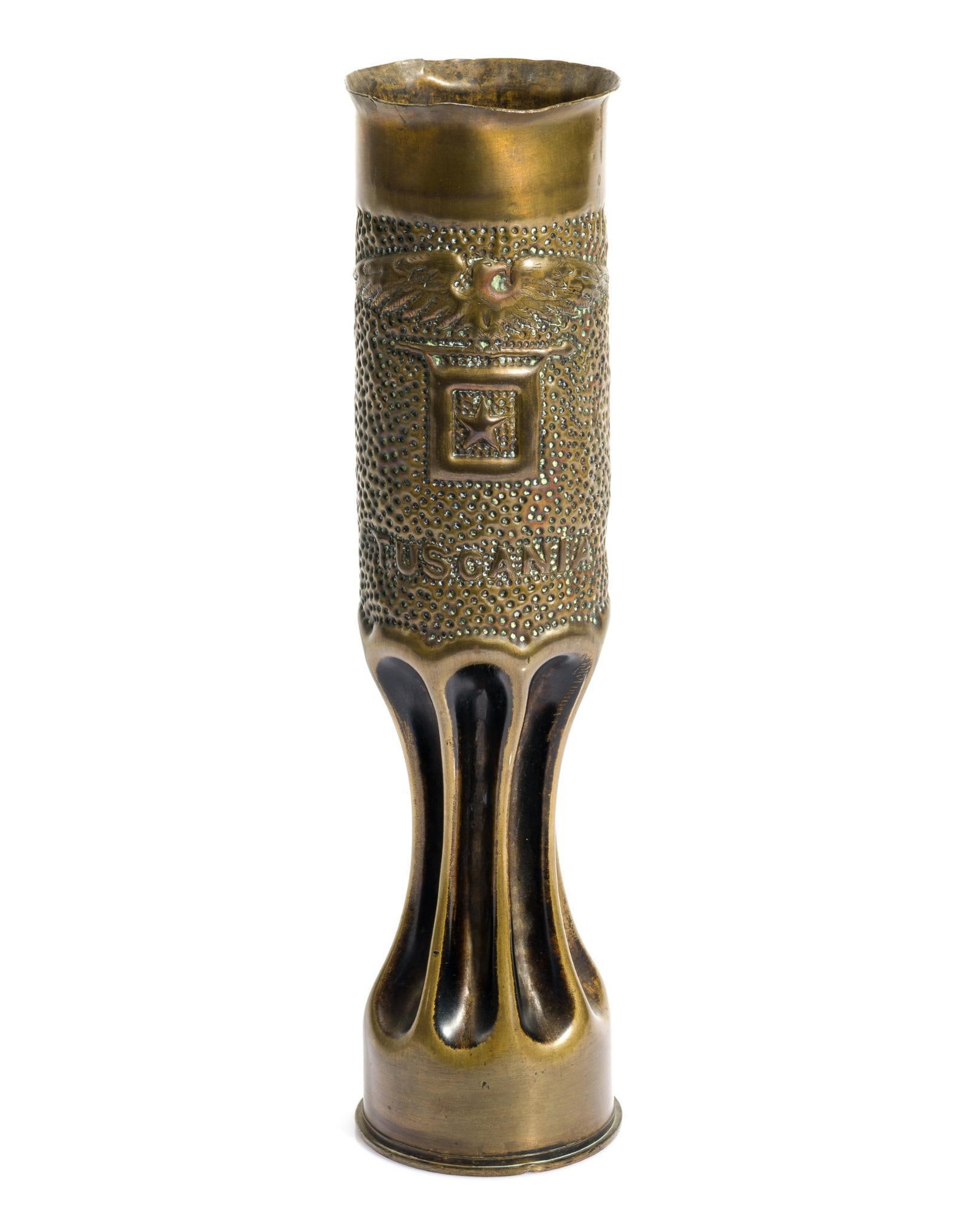 WWI Trench Art Shell Vase (1 of 5)
