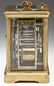 Tiffany & Co. Brass Carriage Clock - 4