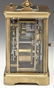Tiffany & Co. Brass Carriage Clock - 5