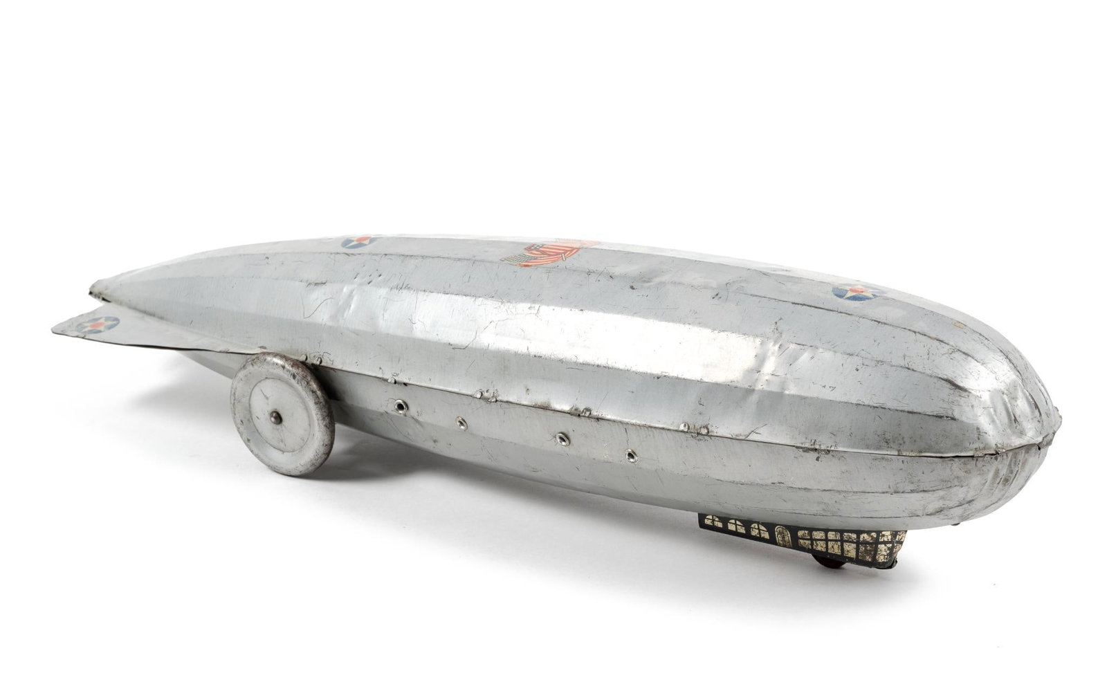 Buffalo Toy & Tool Works Pressed Steel and Tin Zeppelin (1 of 4)