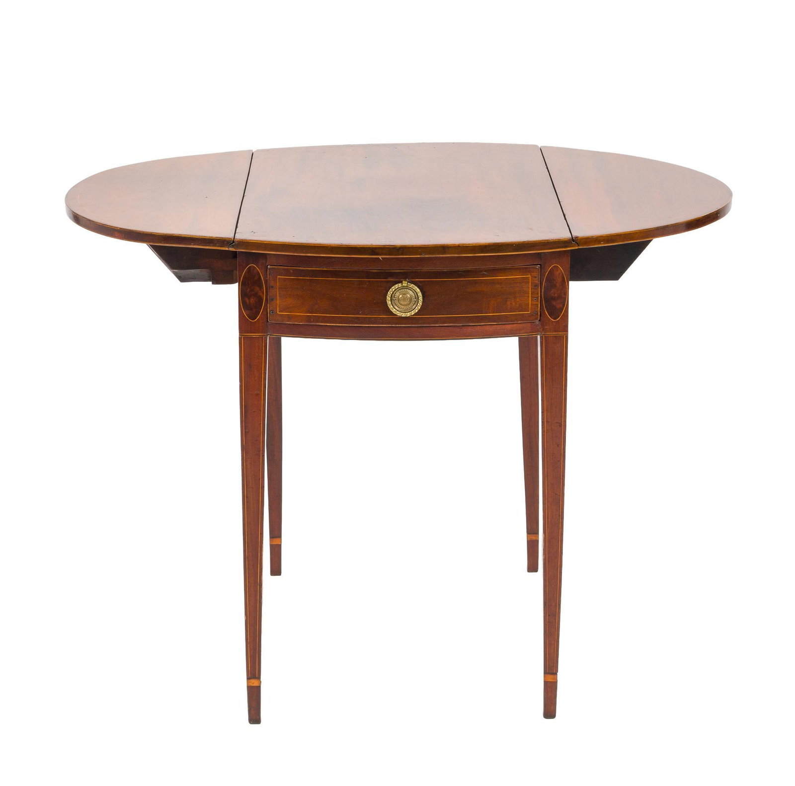 Hepplewhite Drop Leaf Breakfast Table - 2