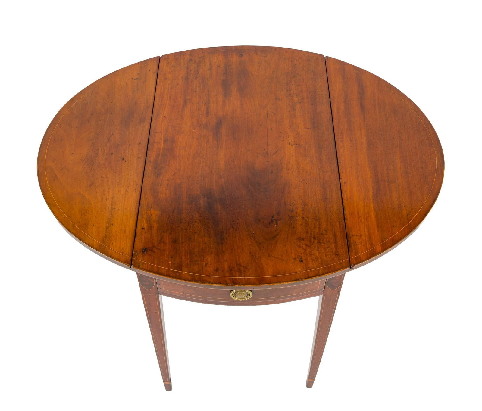 Hepplewhite Drop Leaf Breakfast Table - 3