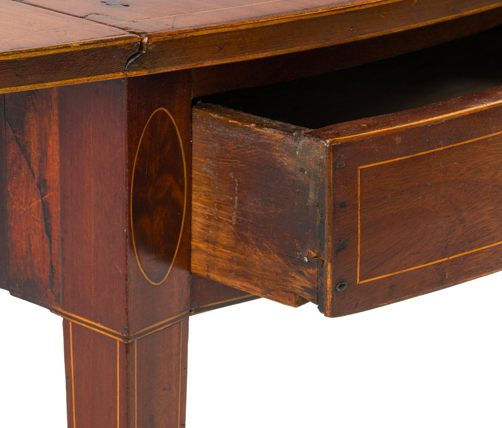 Hepplewhite Drop Leaf Breakfast Table - 4