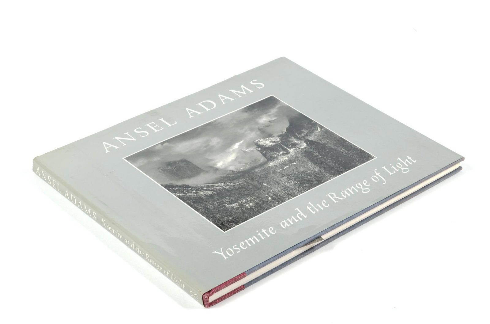 Signed Ansel Adams "Yosemite And The Range Of Light" Book: Book measures 15-1/2" x 12-1/4". 