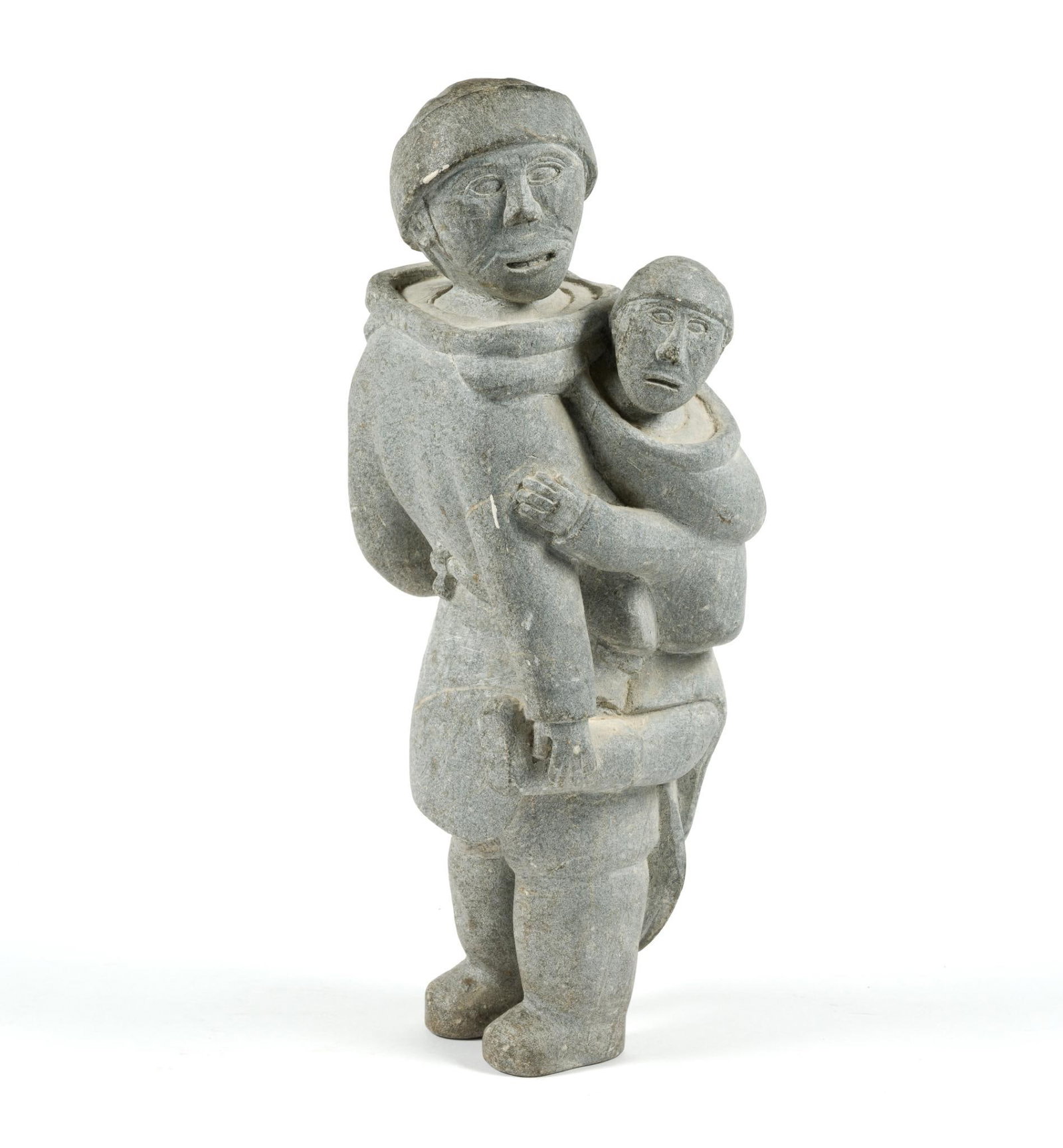 Inuit Stone Carved Statue (1 of 4)