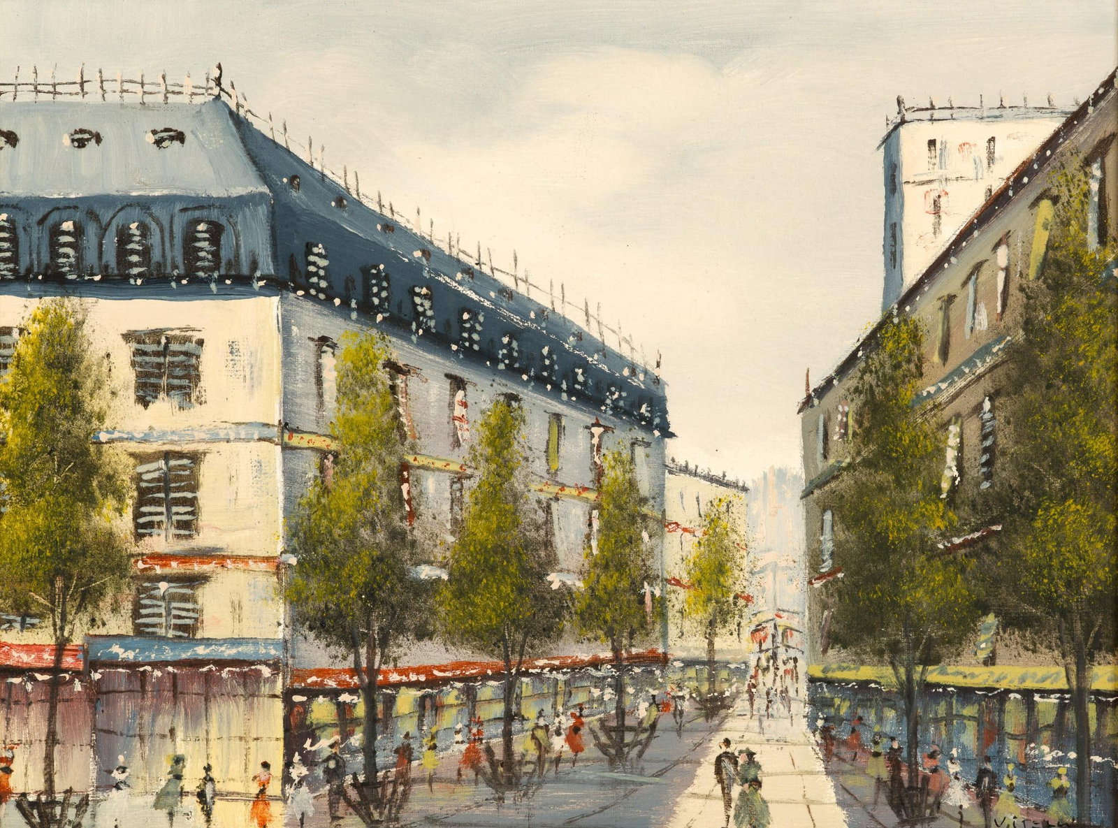 Vitelli Cityscape Painting (1 of 4)