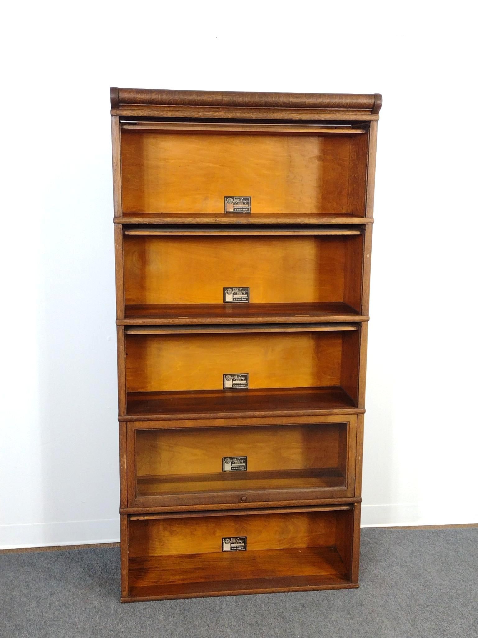 Viking 5-Section Barrister Bookcase (1 of 4)