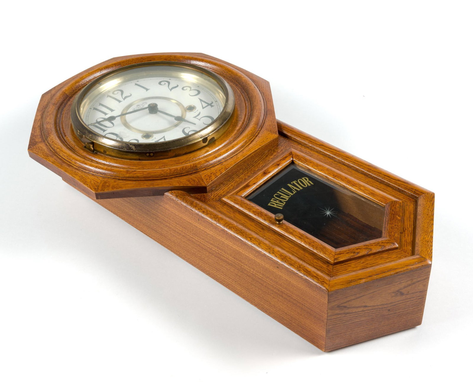2 Hanging Wall Clocks Incl. Regulator - 2
