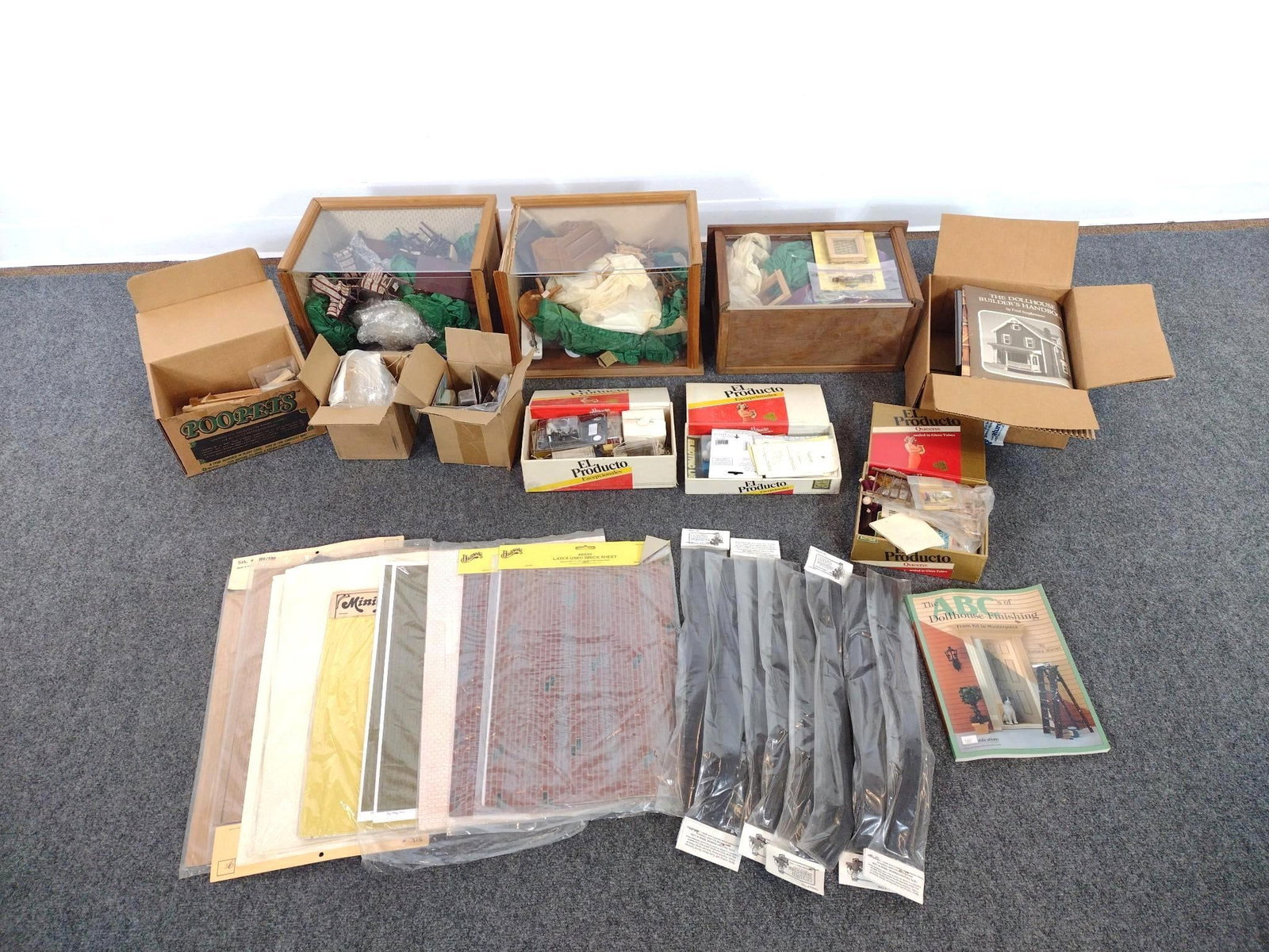 Dollhouse Building Supplies, Furniture & Tools (1 of 6)