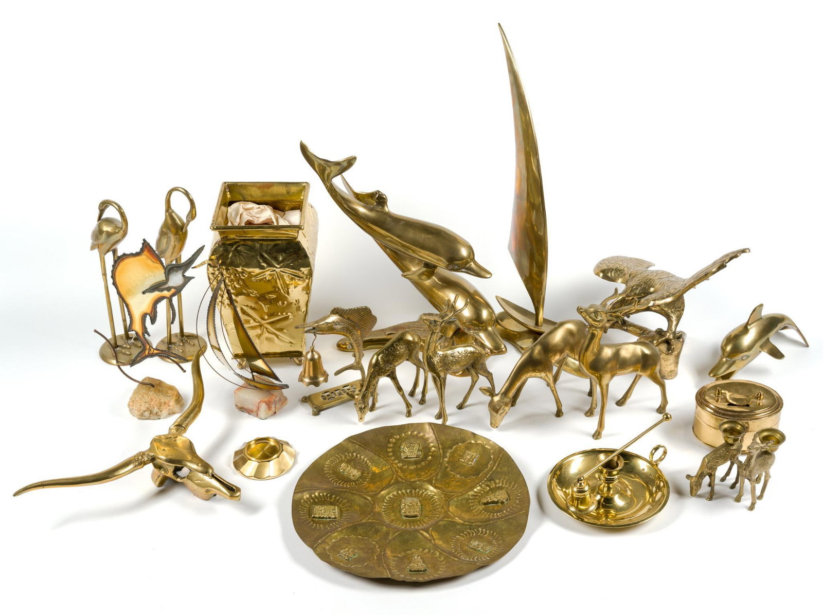 23 Brass Animal Statues & Decor (1 of 4)
