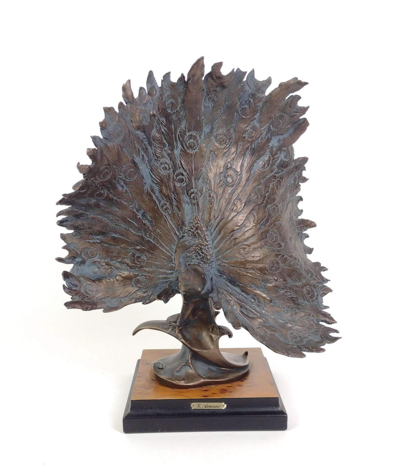 1989 G. Armani Florence Peacock Sculpture (1 of 5)