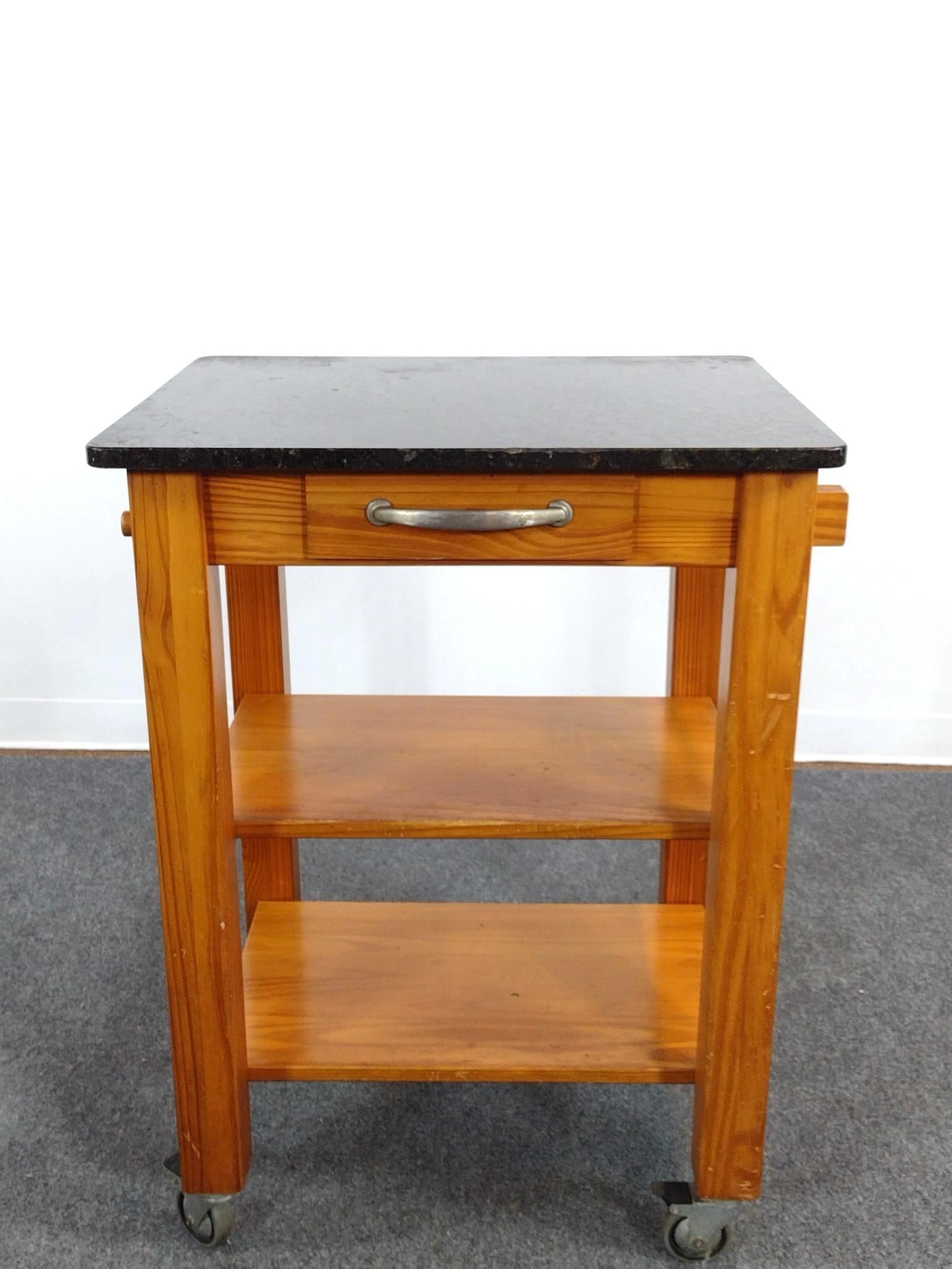 Rolling Kitchen Cart (1 of 4)
