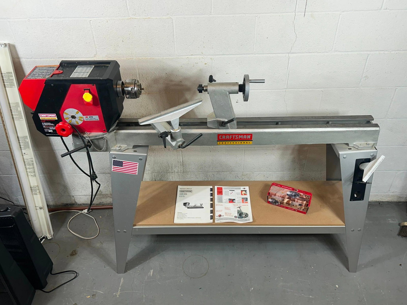 Craftsman Professional Variable Speed Wood Lathe (1 of 8)